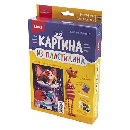 Пз/Пл-030  Картина из пластилина