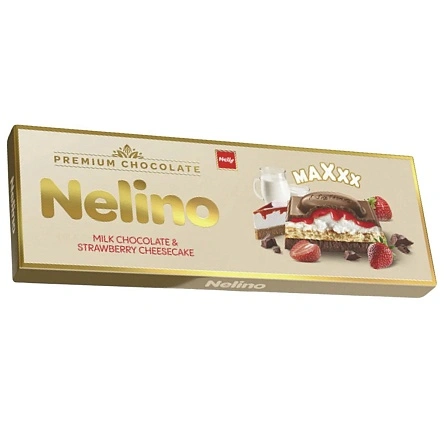 Шоколад мол. "Nelino" "Maxxx" клубн.а и чизк., 270г