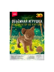 Конструктор из картона. Объёмная игрушка в ассортименте