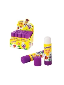 Клей-карандаш "ЮНЛАНДИЯ" Юнландик и Божья коровка, 15г, улучшенный