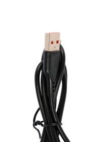 Кабель для зарядки, черный, TYPE-C, 1.0М, 2.4А