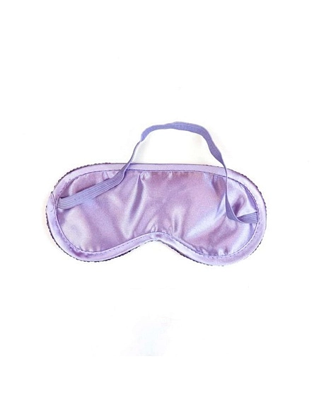 Маска для сна фиолет.