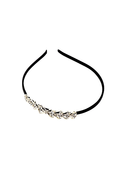 Ободок для волос "Престижный блеск", ширина 0,5 см, микс цвета