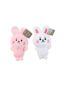 Брелок "Плюшевый зайчик"  для ключей, 12 см