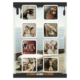 Объёмные наклейки NALEPKING 1 лист(ов) в ас-те