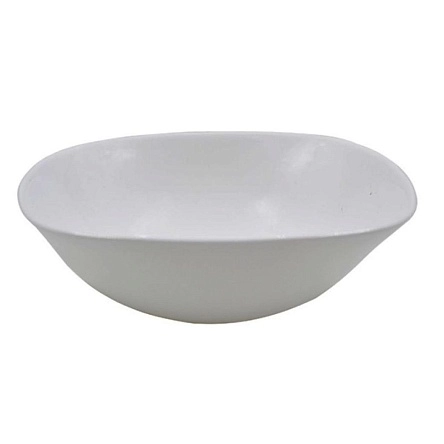 Салатник Lavenir HoReCa "Square soft" 770 мл, 17 см, 7,5" LFW-75 WHITE стеклокерамика