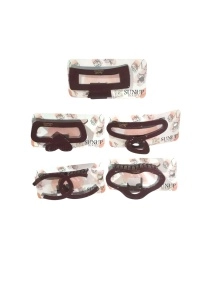 Крабик для волос "Dark red dream", 10-12 см