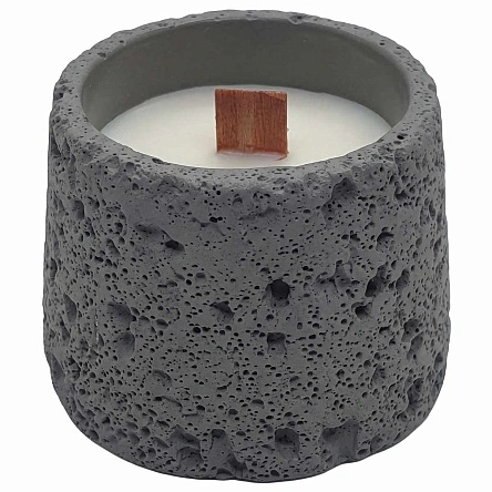 Свеча "Stone", 7*6,2 см, 360 г (ML-2728)