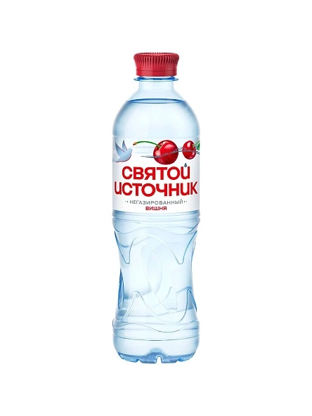 Напиток безалког. негаз. "Святой Источник" со вк. вишни, 0.50 л ПЭТ