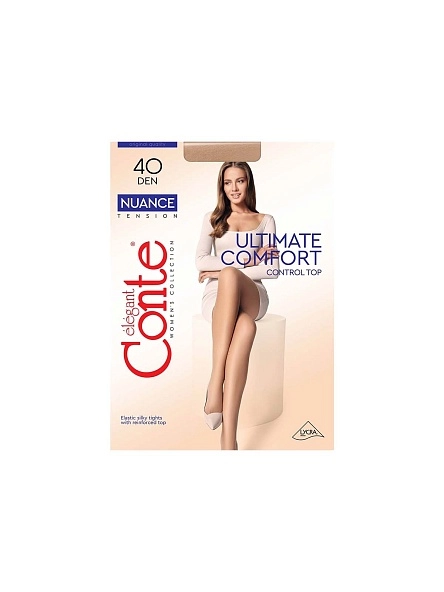 Колготки женские CONTE ELEGANT NUANCE 40, р.3, nero
