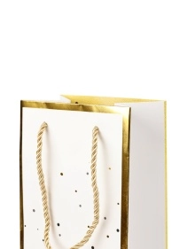 Пакет подарочный для вина "Праздник внутри", 35*12*9 см