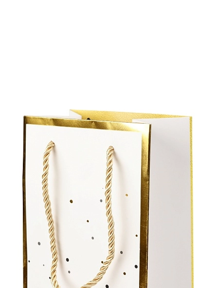 Пакет подарочный для вина "Праздник внутри", 35*12*9 см