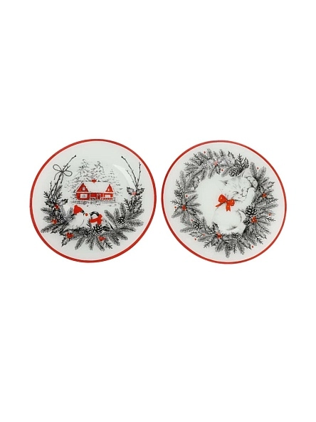 Блюдо "Праздничный ужин", 28 см