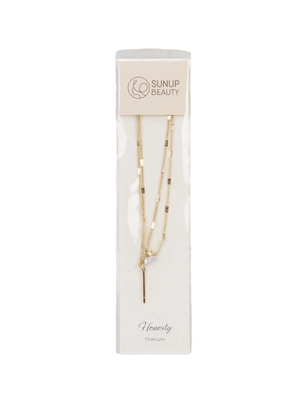 Колье двойное"Honesty", 40+5 см (K231026129)