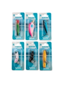 Воблер, 5 г, пластик/металл, в асс-те