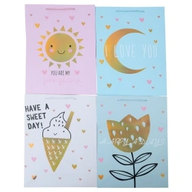 Пакет подарочный "Happy bag", Fun Party, 30*41,5*12 см (MO-504)