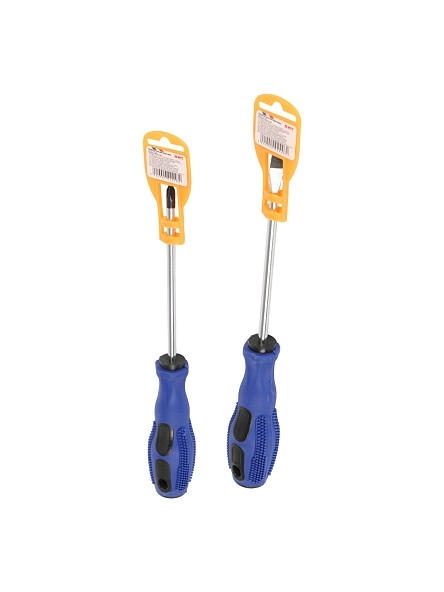 Отвертка плоская/крестовая, 22 см