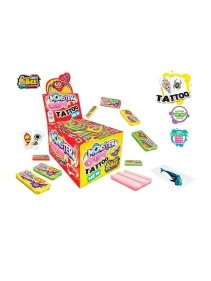 Жевательная  резинка "Monster Gum Tattoo" 5г