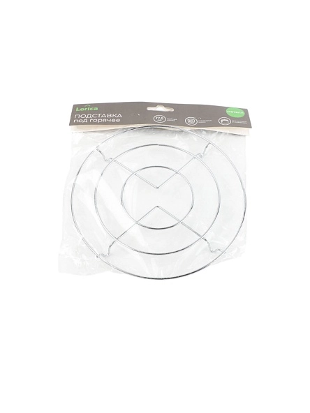 Подставка под горячее на ножках, d=17.5 см, металл