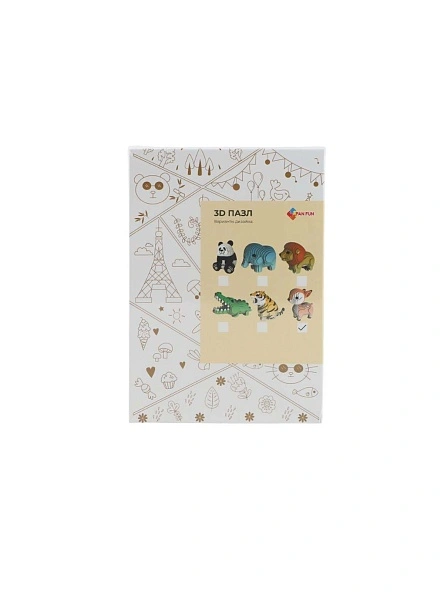 Пазл 3D,  13,5*19*2,3 см (PD1006)