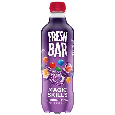 Напиток Fresh Bar Magic Skills газ.,  0,48л ПЭТ