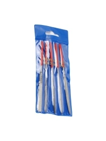 Набор надфилей, 5 шт, 140*3 мм