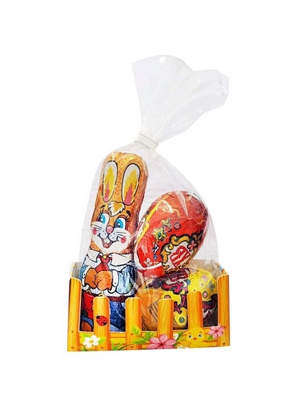 Сладкий подарок из глазури "Пасхальный набор" 80г