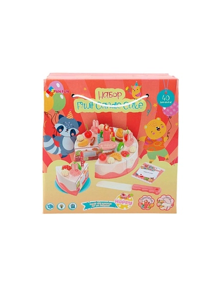 Игрушка. Набор "Fruit Candle Cake" Pan Fun (Артикул K24040347)