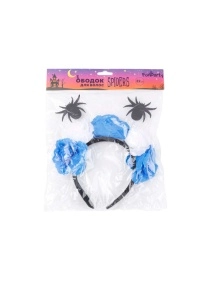 Ободок для волос "Spiders", 22 см (PK1245)