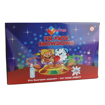 Настольная игра "Pie Face Showdown" Pan Fun (Артикул PI0034)