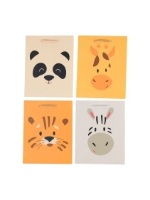 Пакет подарочный "Cute animals", 18*23*10 см (GB840)