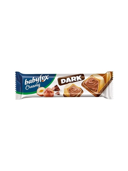 Вафельный батончик Babyfox Creamy Dark 18,2 г