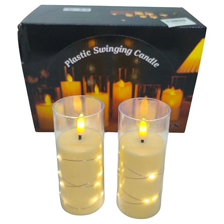 Фигурка декоративная Sunup с LED подсветкой "Уютный вечер-1", 5*12,5 см (ML-3523)