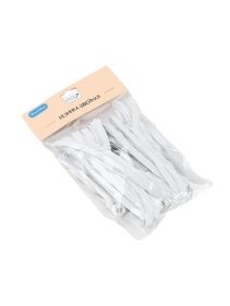 Резинка швейная, цвет белый, 10±0,3 м * 0,8 см