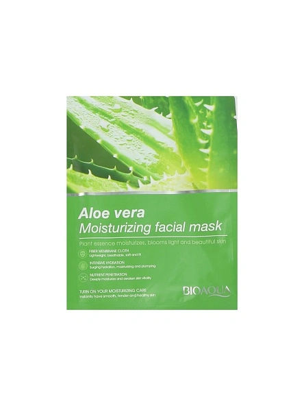 BIOAQUA Маска тканевая для лица, 25 мл (алоэ) арт. KRE0312009-2