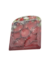 Форма для печенья "Новогодний пряник-1", 6 шт