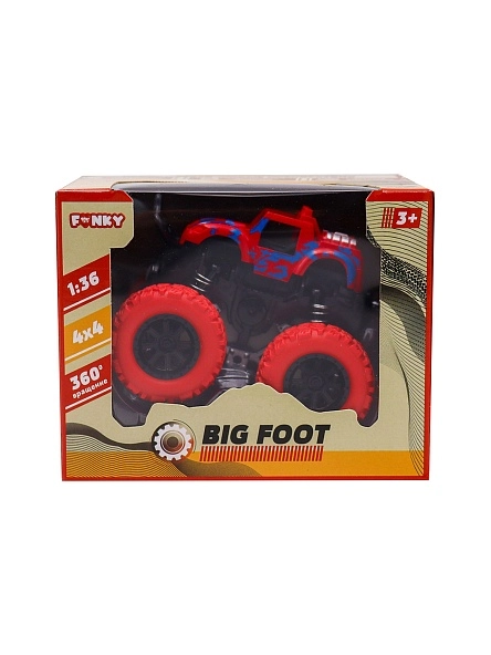 Машинка инерционная 4х4 "Камуфляж" в ас-те  Funky Toys
