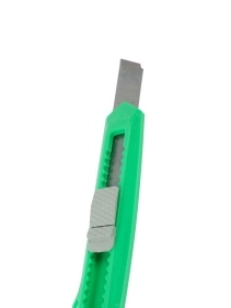 Нож канцелярский 15,5*2,5 см, микс цвета 