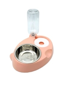 Миска для животных с поилкой, 29,5*20*5,5 см (ML-2088)