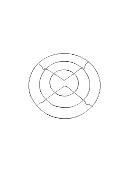 Подставка под горячее на ножках, d=17.5 см, металл