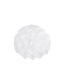 Бант-помпон на резинке "Рапунцель", 10 см