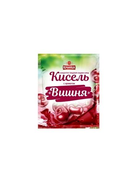 Желе с ароматом "Вишня", 100г.