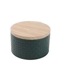 Банка для сыпучих продуктов "Green vibes", 13,5*8 см (PK1197)