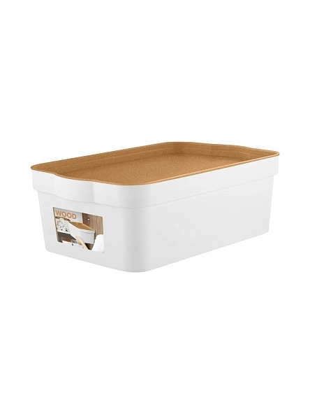 Ящик для хранения Keeplex Wood 2,3 л 21,1х14,1х11 см