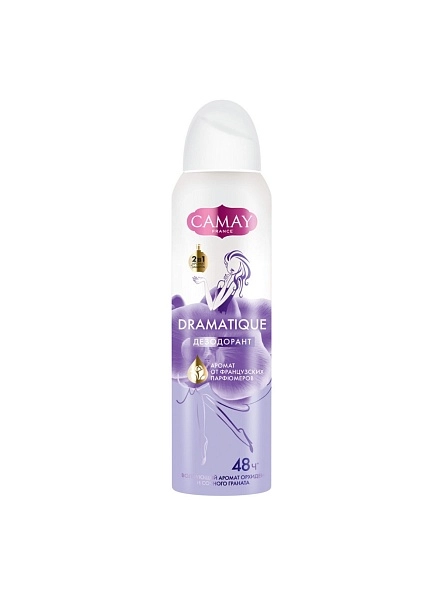 Дезодорант аэрозоль Драматик CAMAY 150 мл.