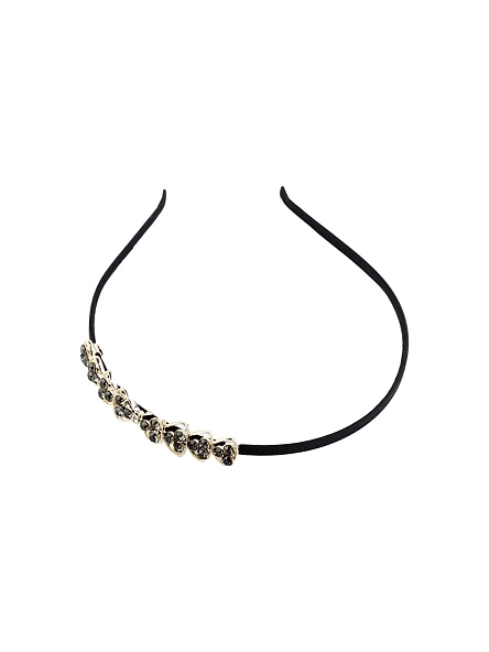 Ободок для волос "Престижный блеск", ширина 0,5 см, микс цвета