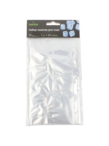 Набор пакетов для льда, 10 шт, по 24 кубика (PK1154)