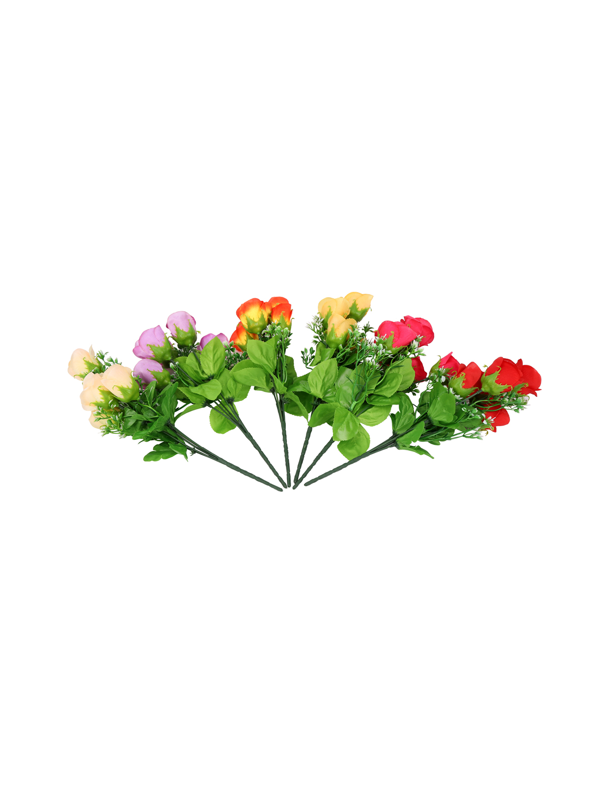 Букет искусственный "Роза", 5 цветков, 30 см