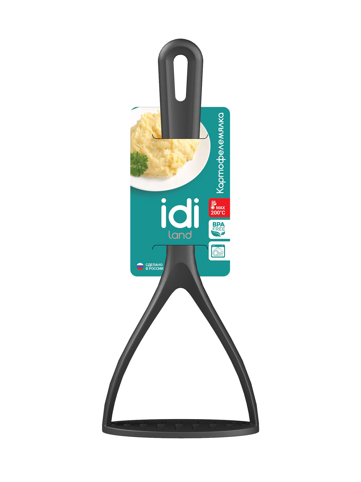 Картофелемялка "IDI Cook" (черный)