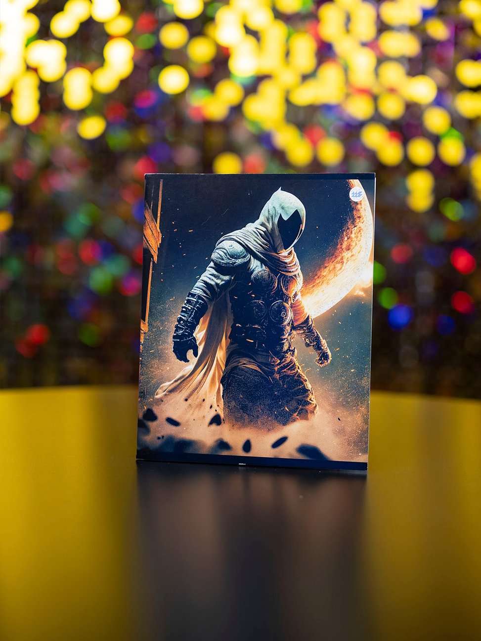 Тетрадь общая (скоба), ф.170х205мм, клетка, 48л., 4+0, Глиттерный лак серия Space